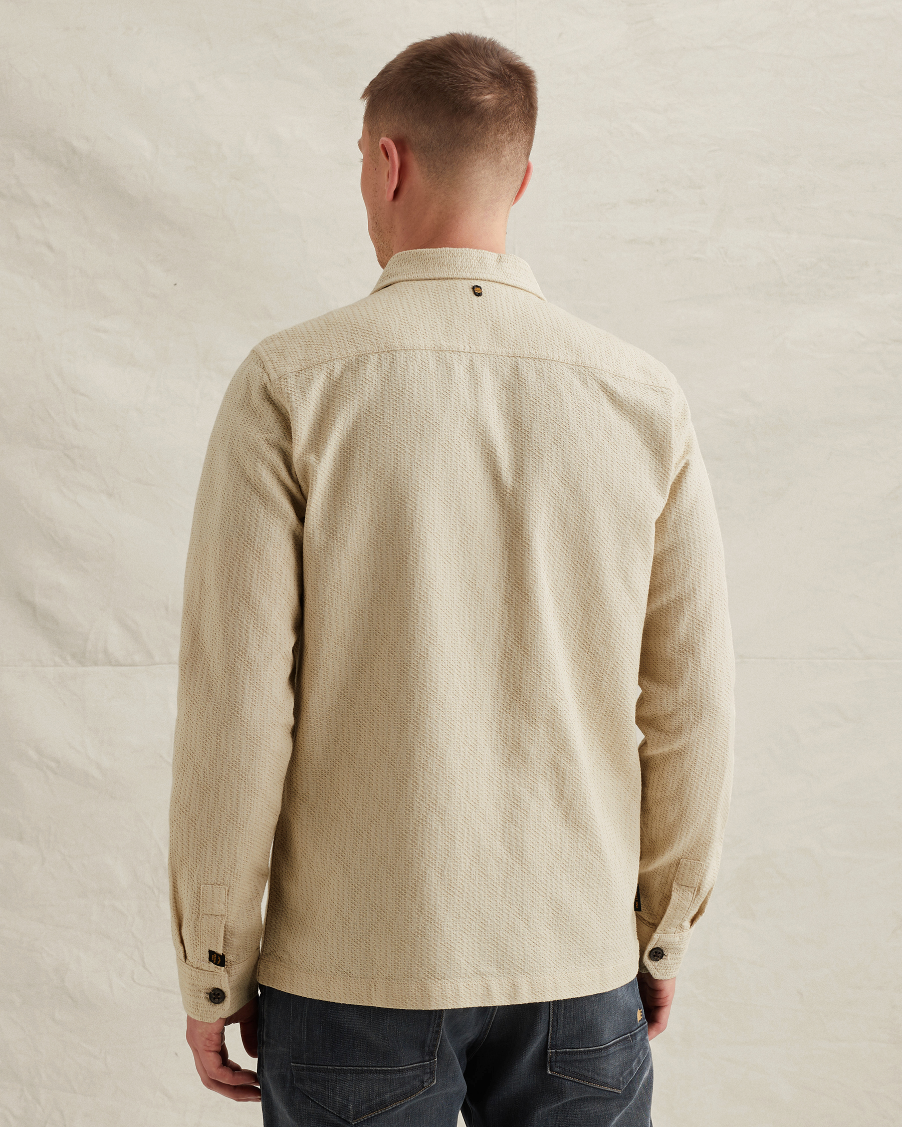 PME Legend Shirt with button closure and texturex