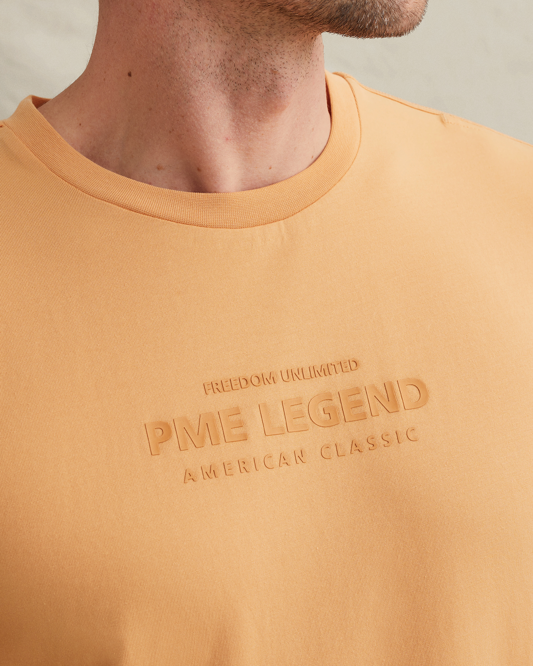 PME Legend T-shirt in a cotton blend with artworkx