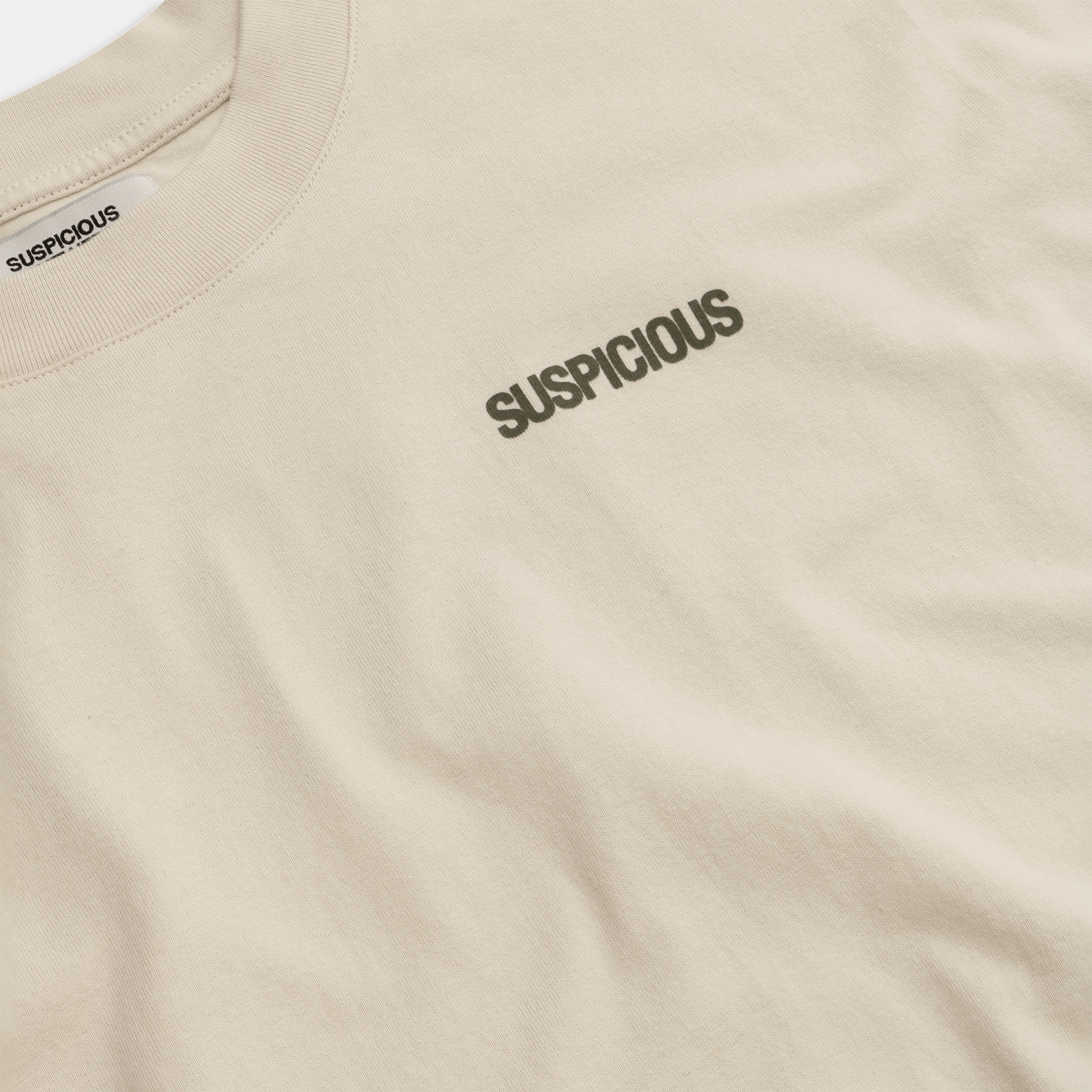 Suspicious Antwerp The Suspicious Tee - Buttercream