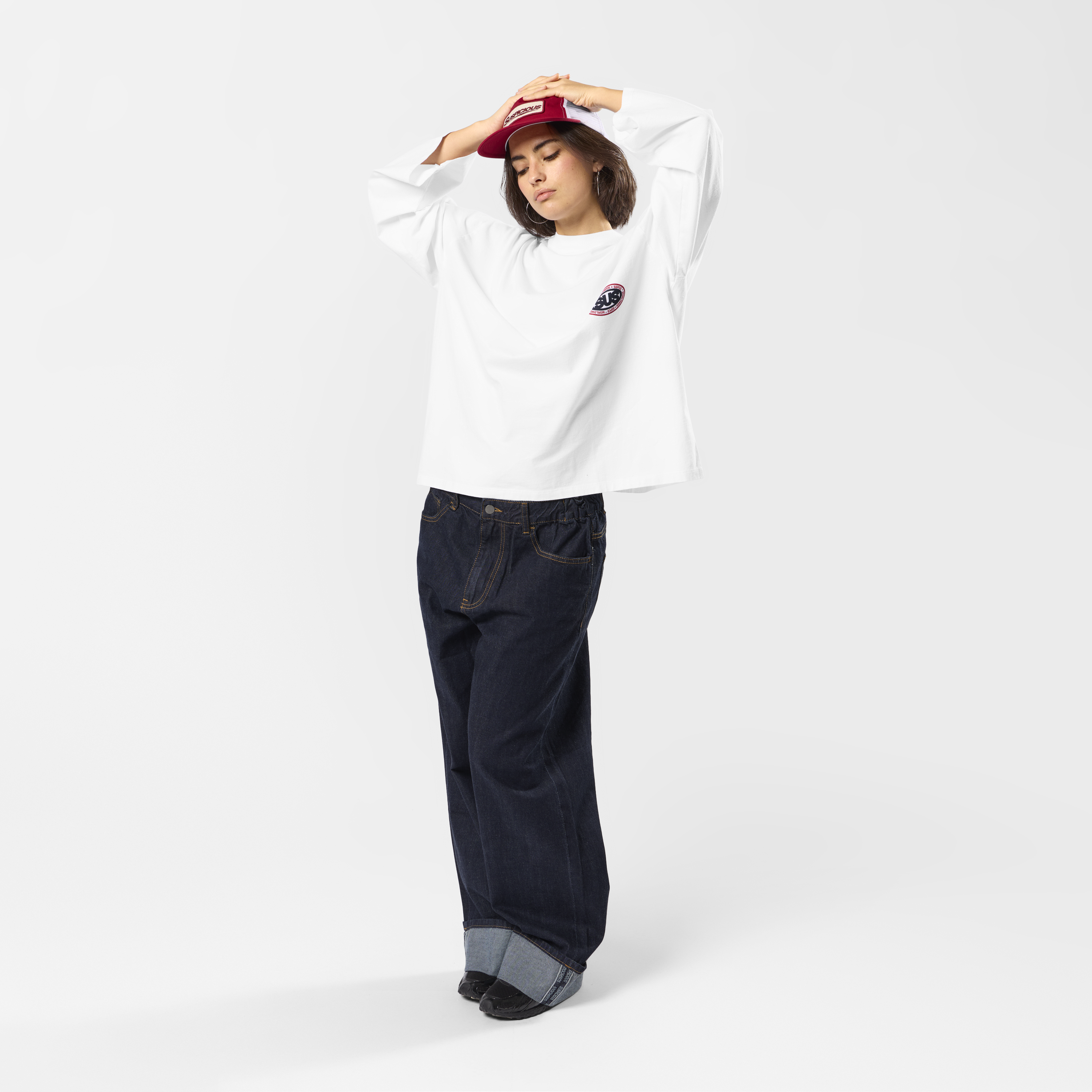 Suspicious Antwerp Winter3 / Global Longsleeve - White