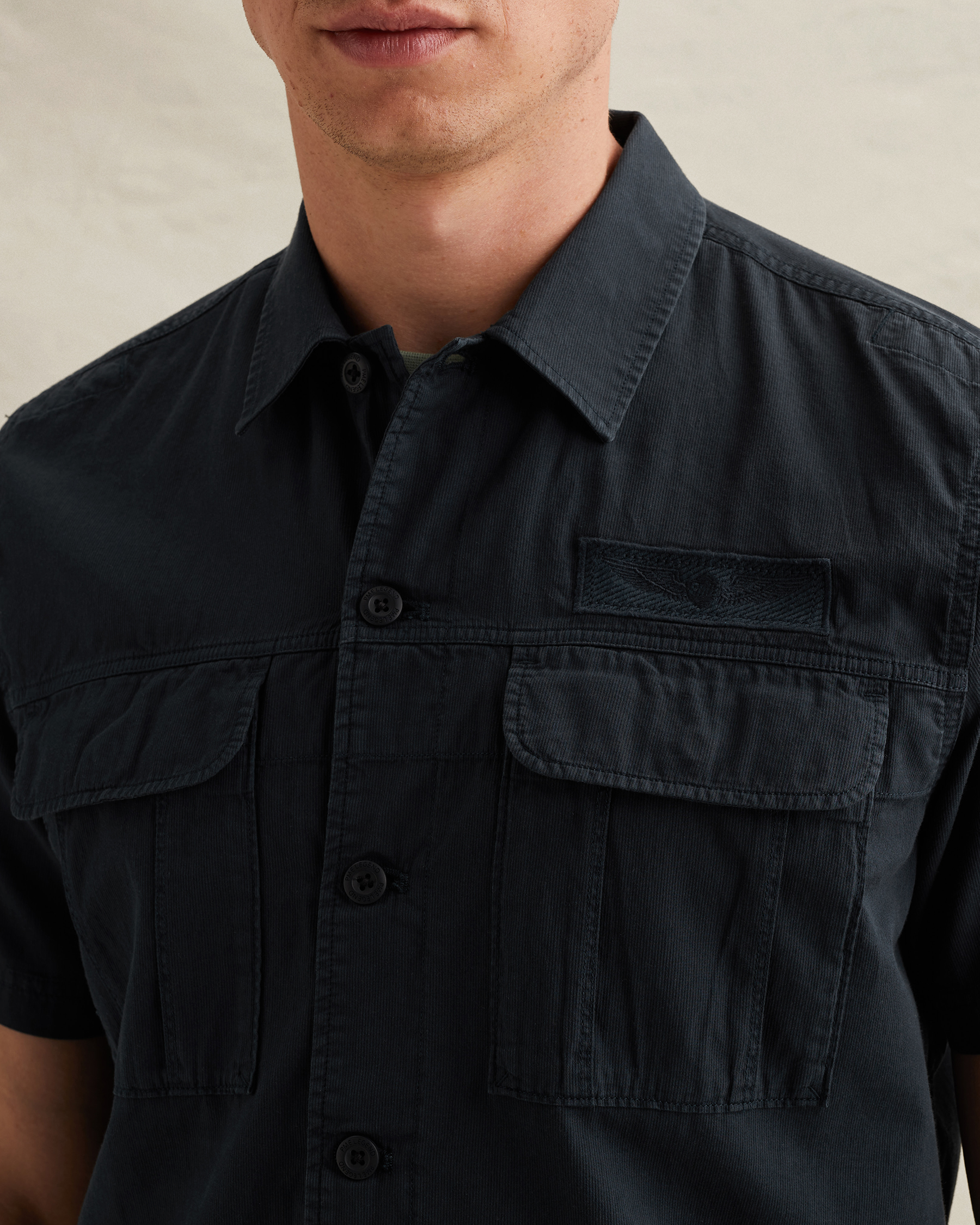 PME Legend Shirt with short sleeves and chest pocketsx