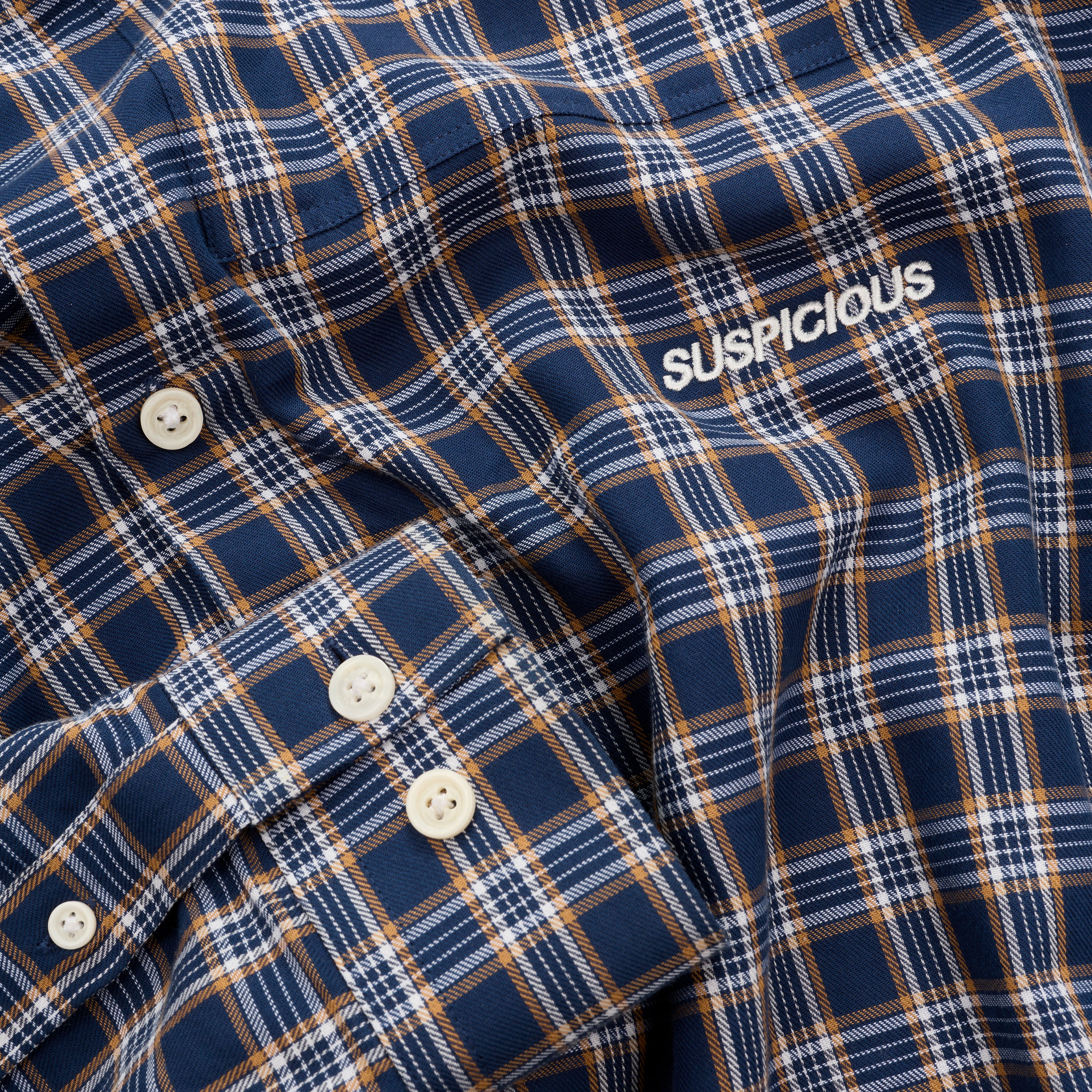 Suspicious Antwerp Winter4 / Essentials Checked Shirt - Checkered