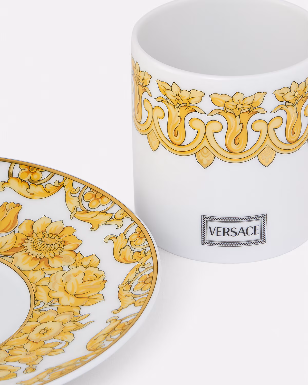 Versace Medusa Rhapsody Espresso Cup & Saucer