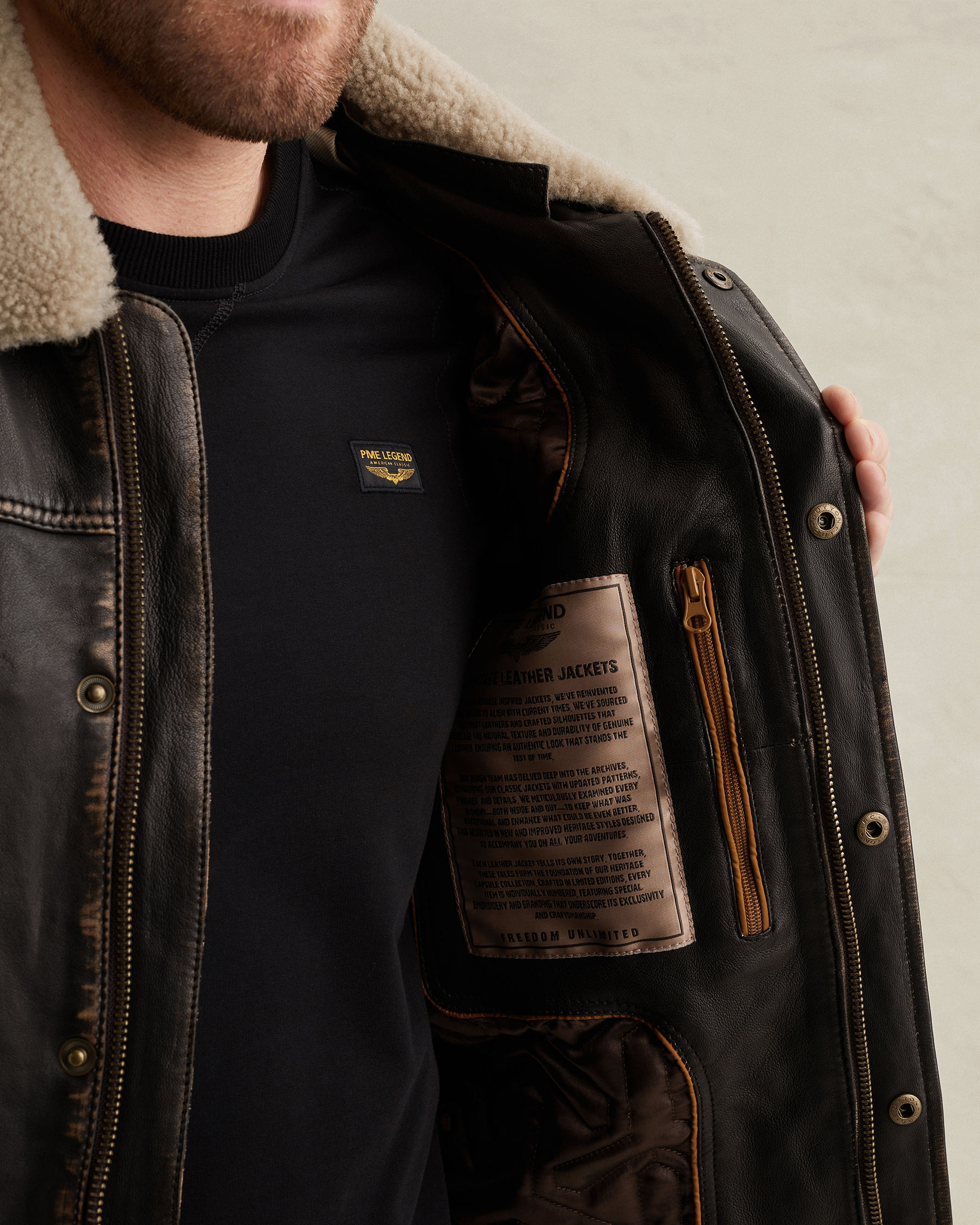 PME Legend Hudson Lockheed leather jacketx