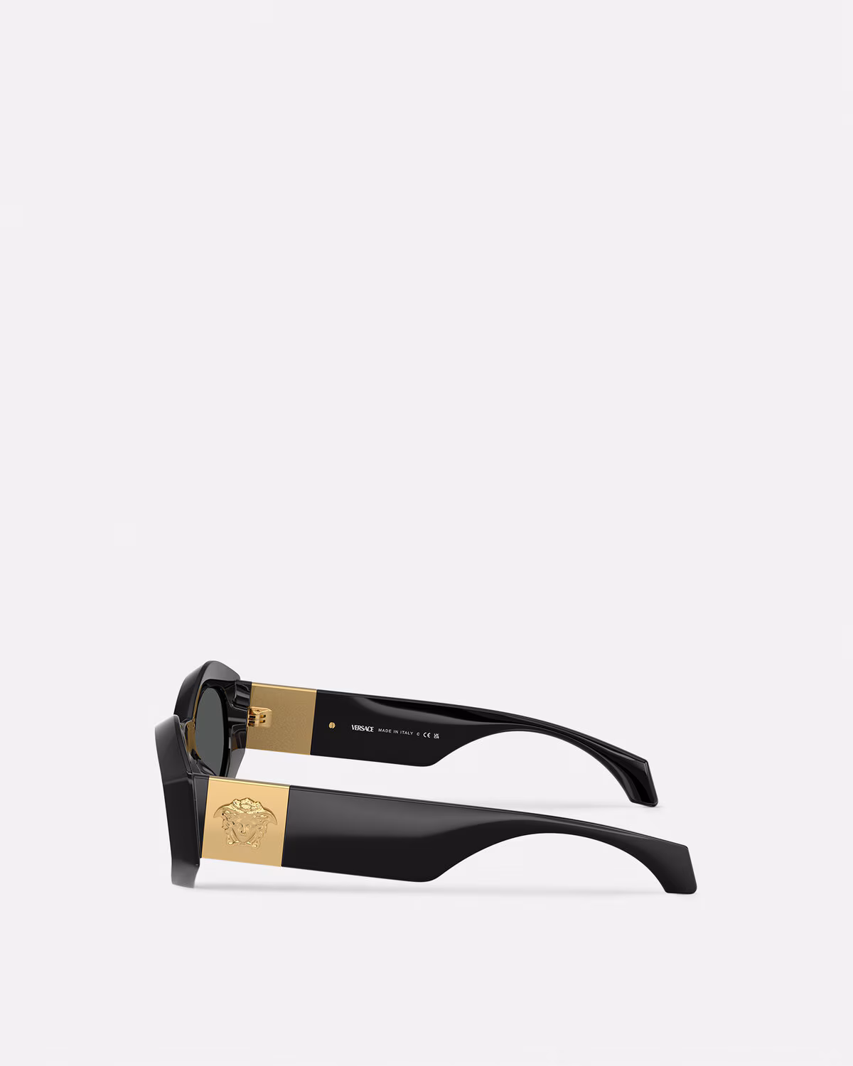 Versace Medusa Plaque Geometric Sunglasses