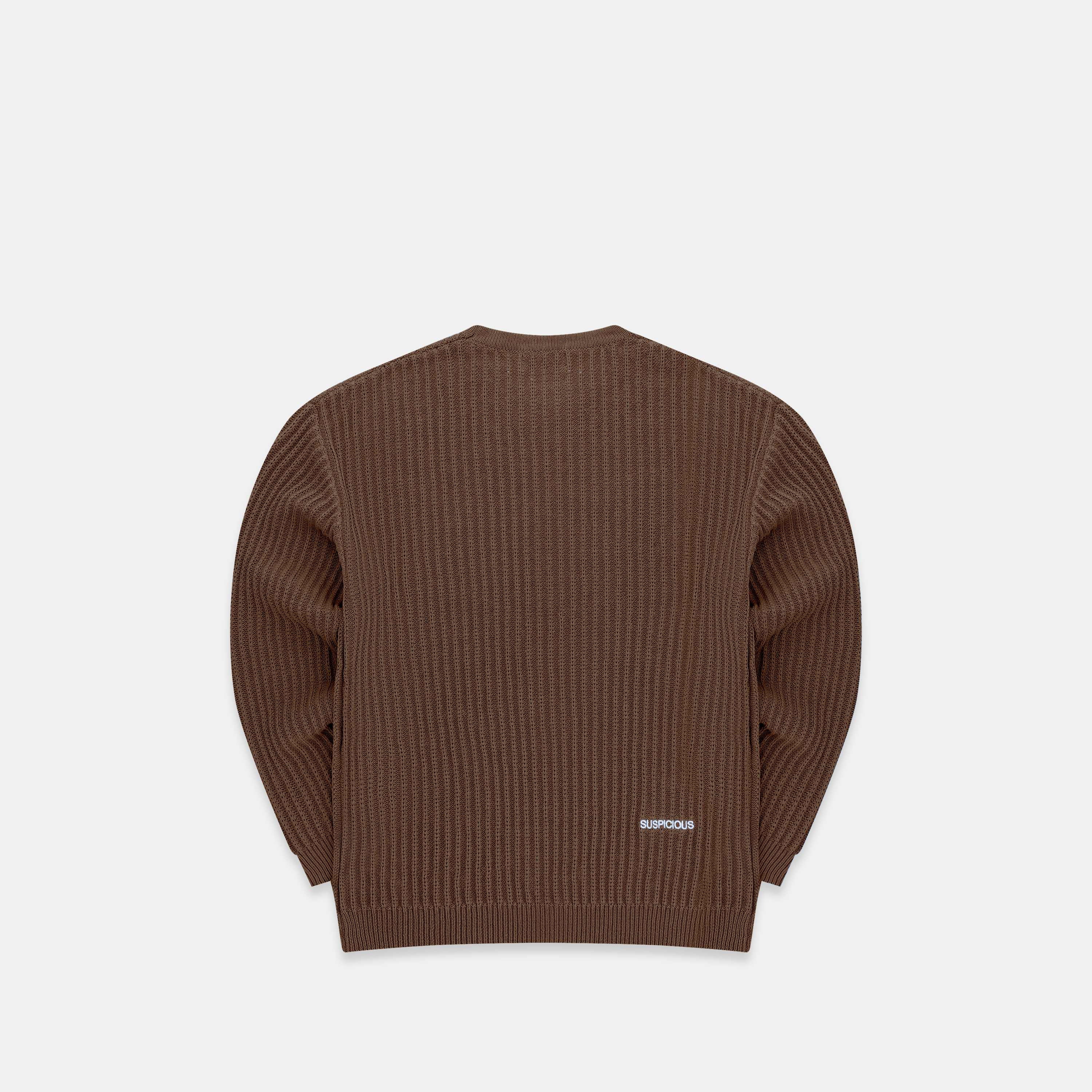 Suspicious Antwerp The Suspicious 2 Knitted Sweat - Brown