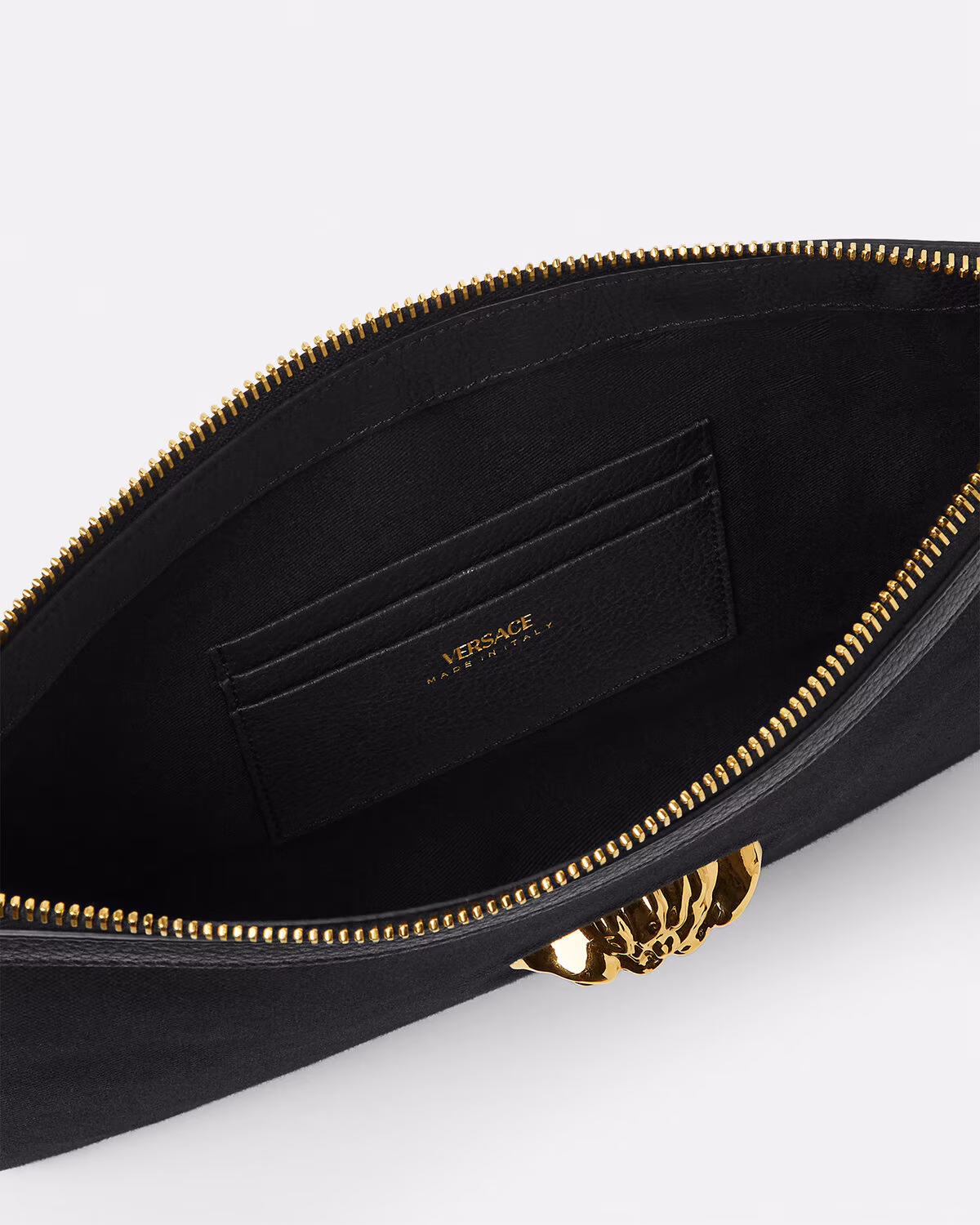 Versace La Medusa Canvas Pouch