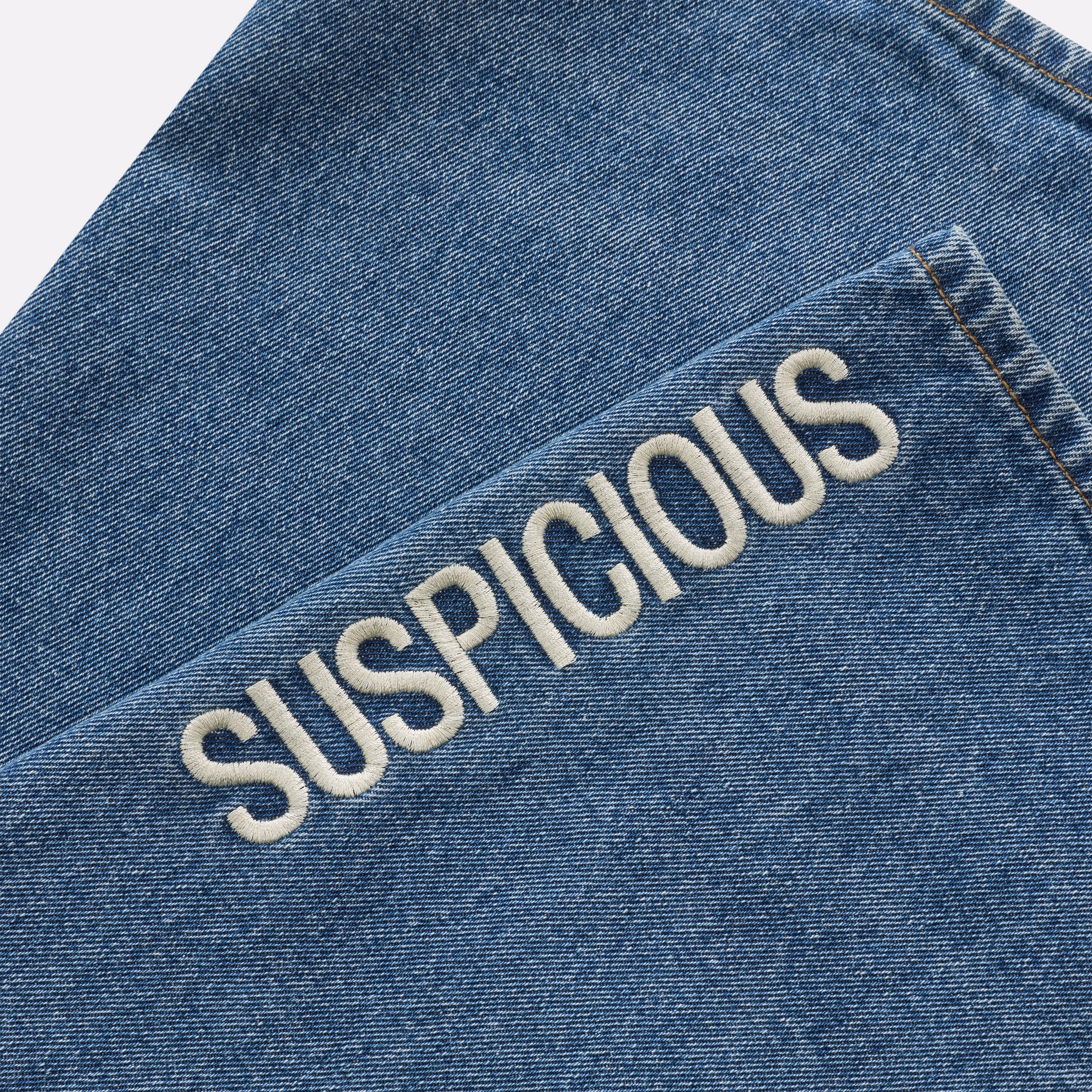 Suspicious Antwerp Winter4 / Vertified Baggy Jeans - Washed Blue