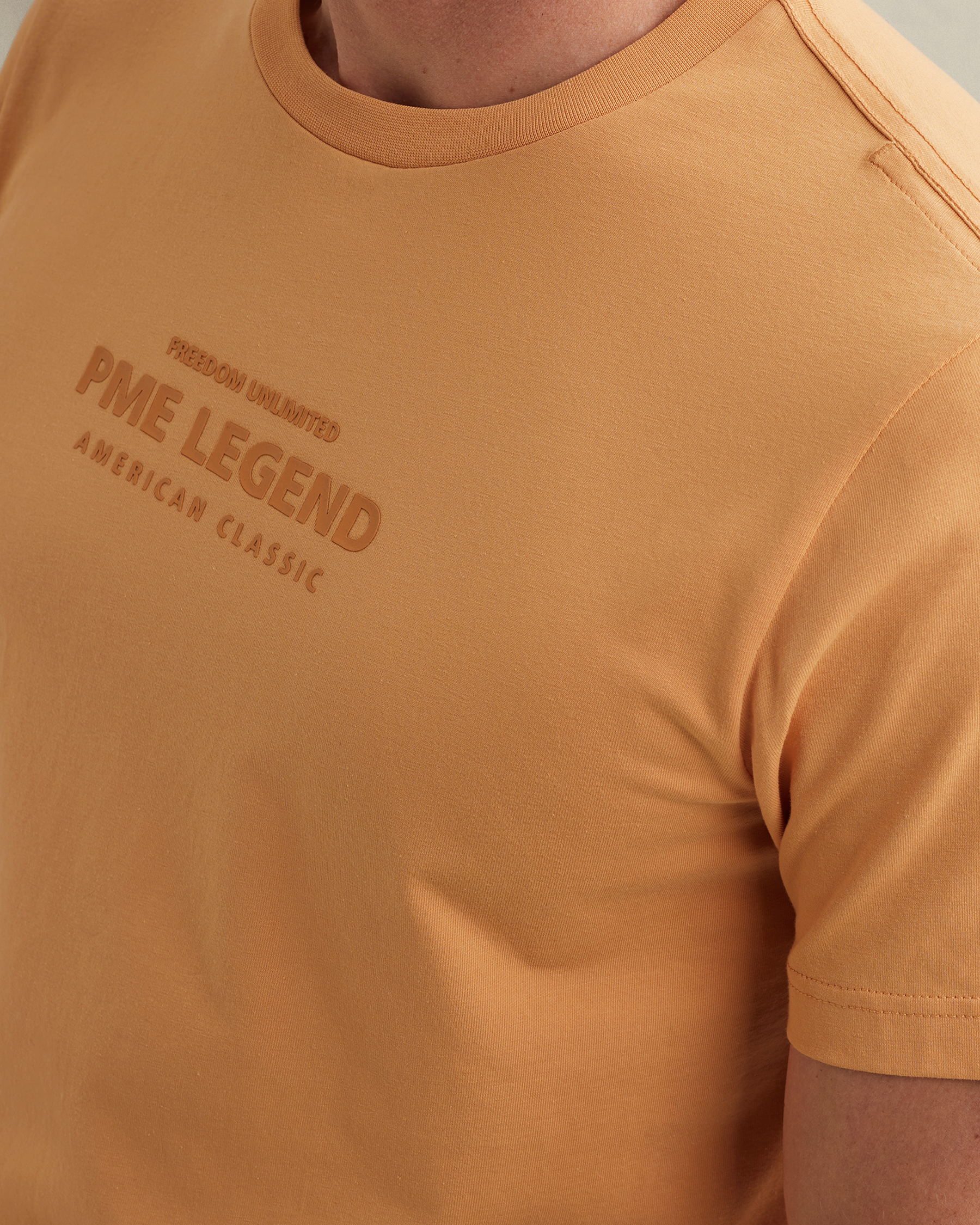 PME Legend T-shirt in a cotton blend with artworkx