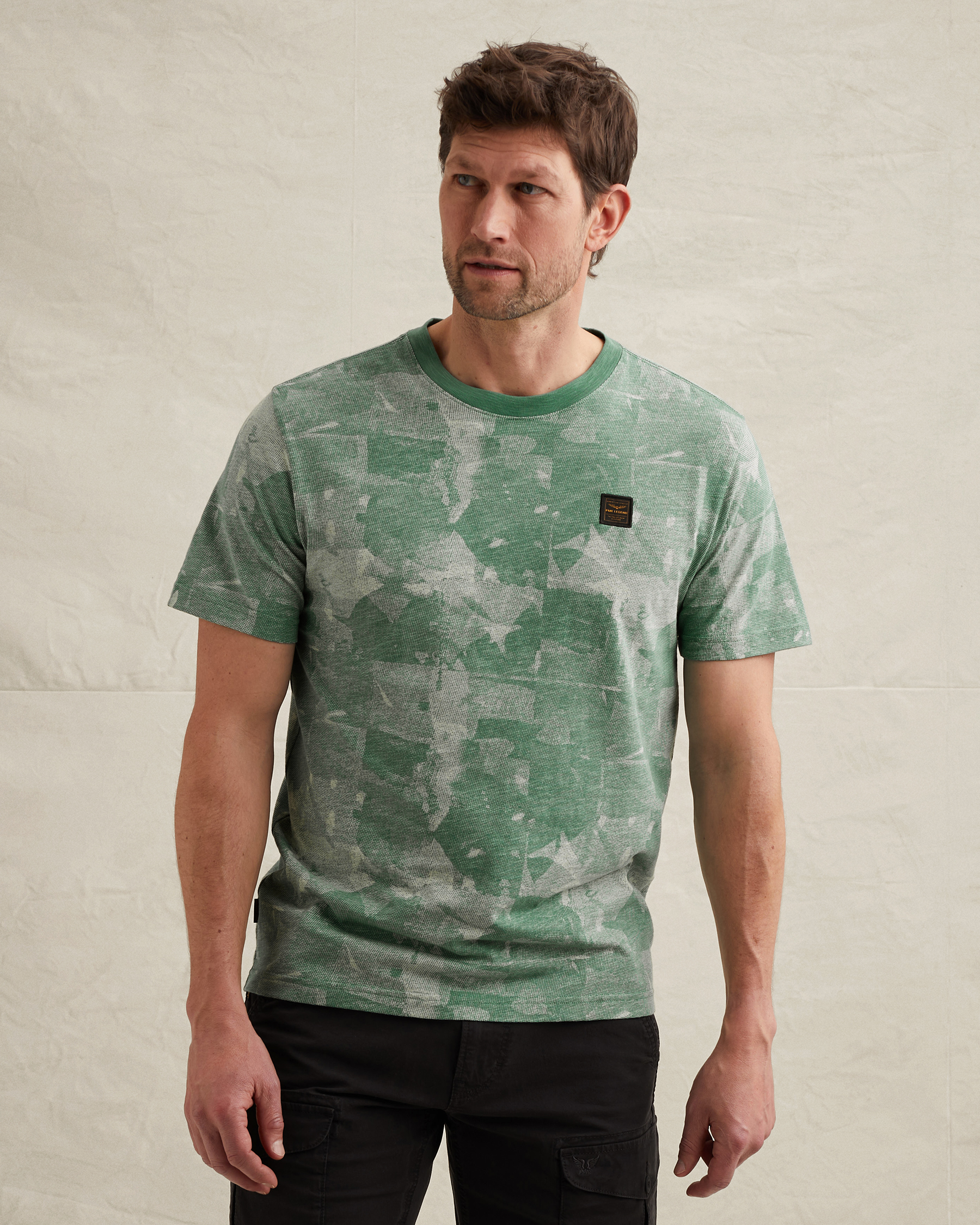 PME Legend T-shirt in jersey with allover printx