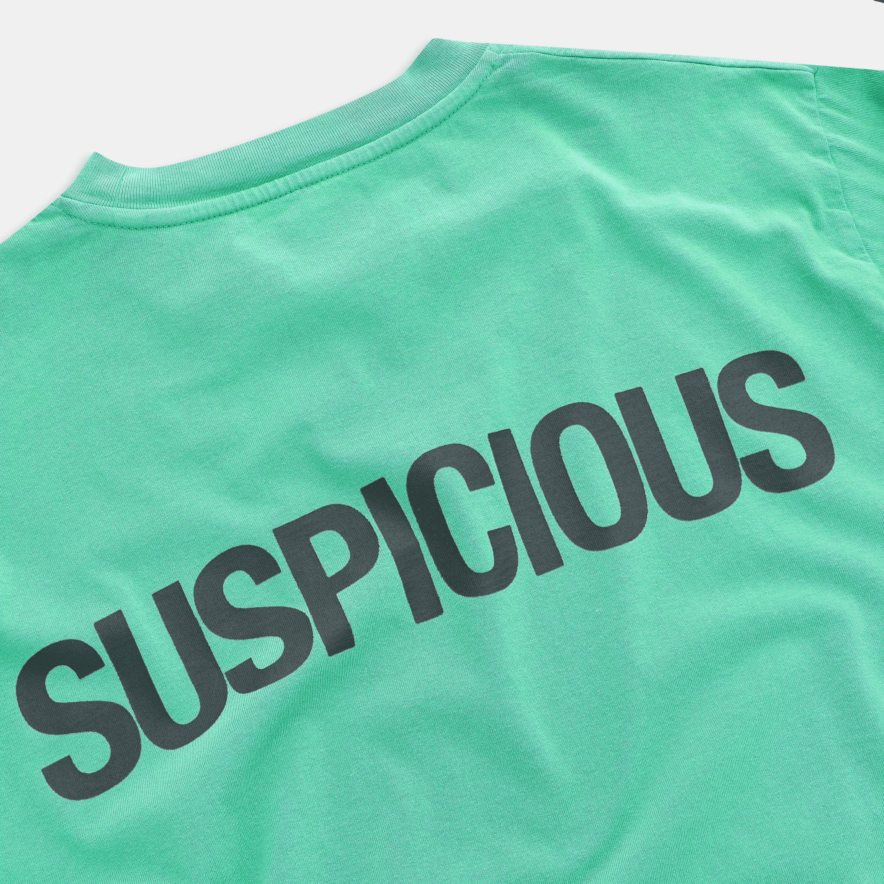 Suspicious Antwerp (SS24) The Suspicious Tee - Spearmint