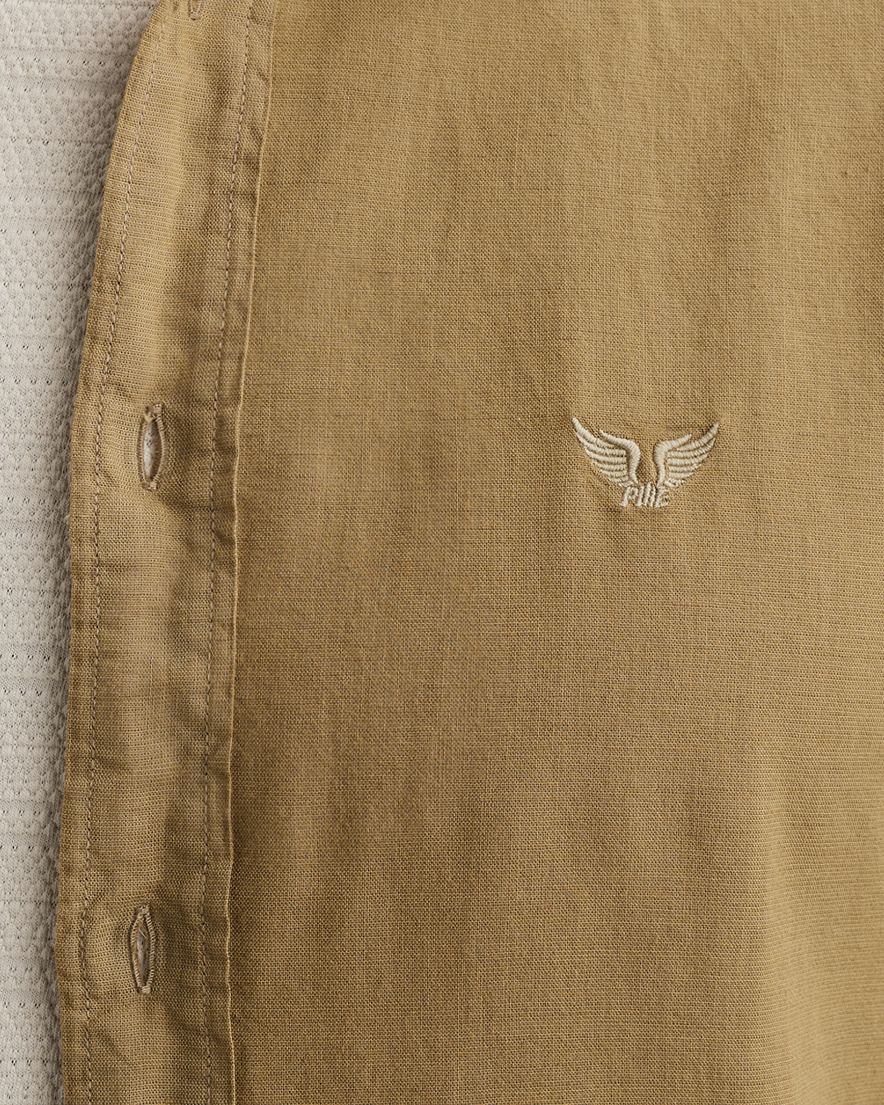 PME Legend Shirt in cotton/linen with garment-dye washx