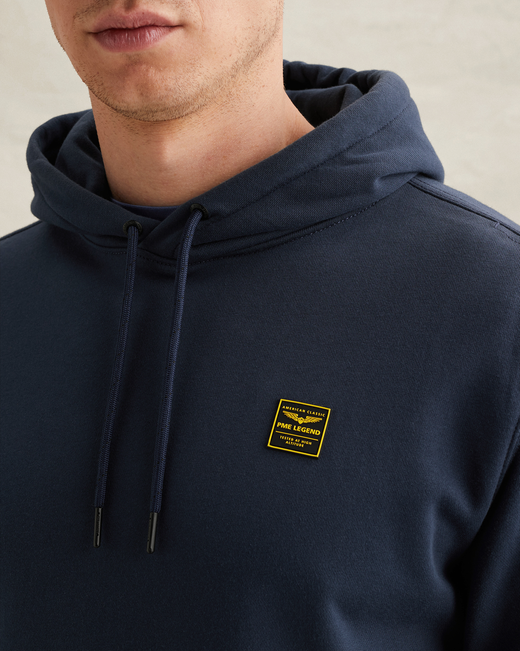 PME Legend Hoodie with kangaroo pocket and badgex