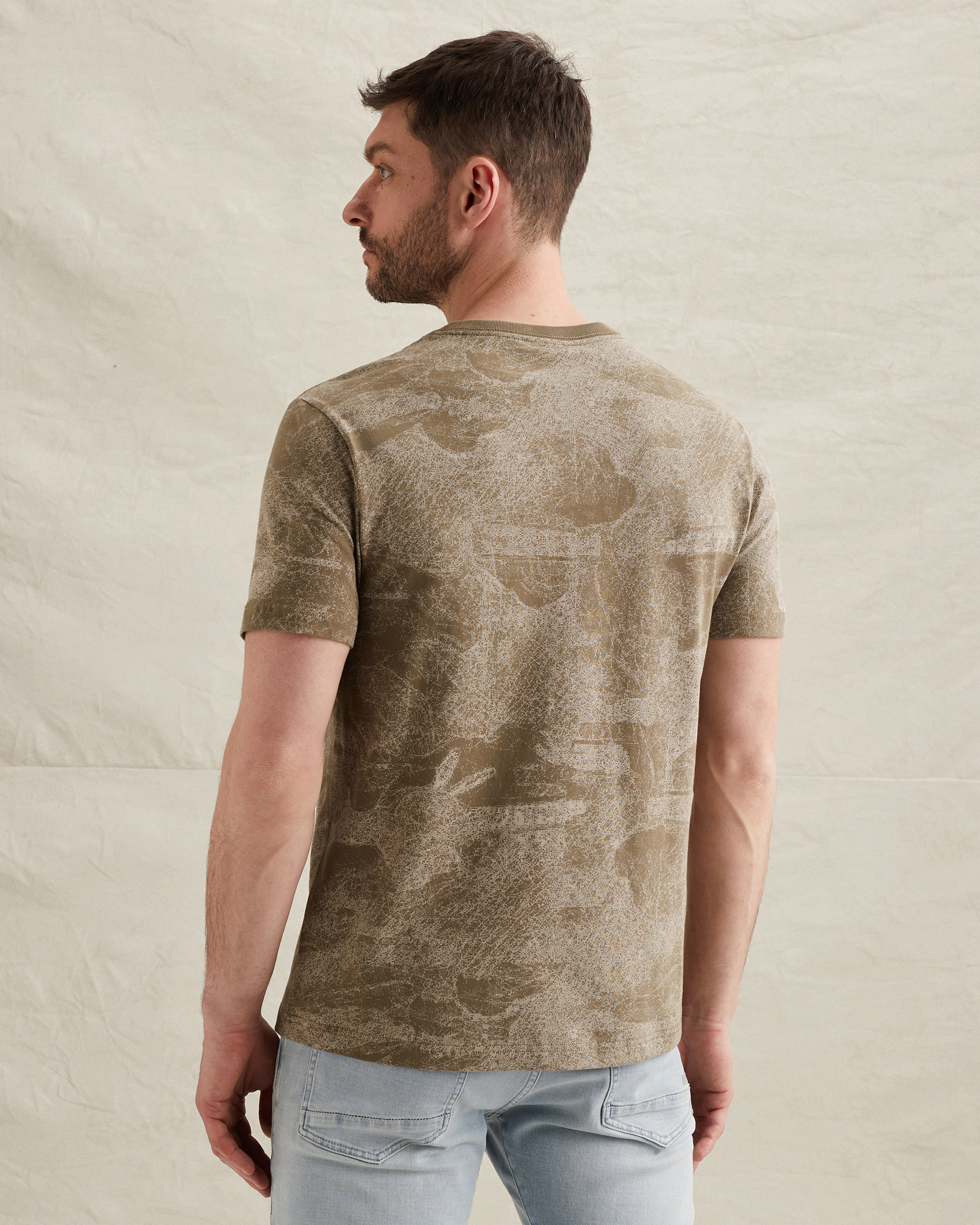 PME Legend T-shirt in soft jersey with allover printx