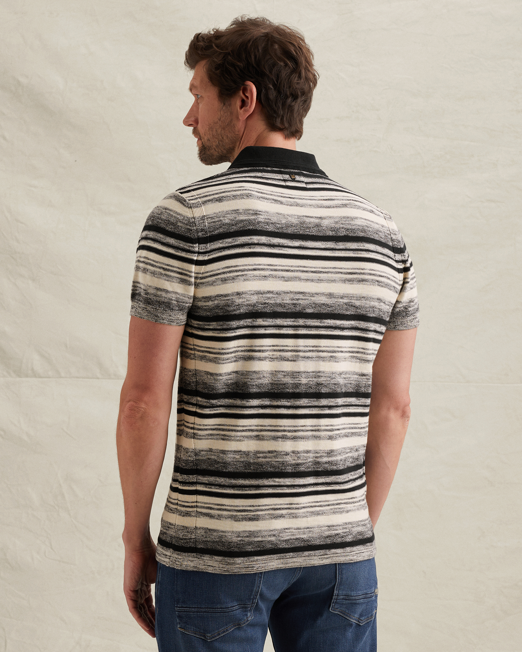 PME Legend Polo shirt with color gradient and badgex