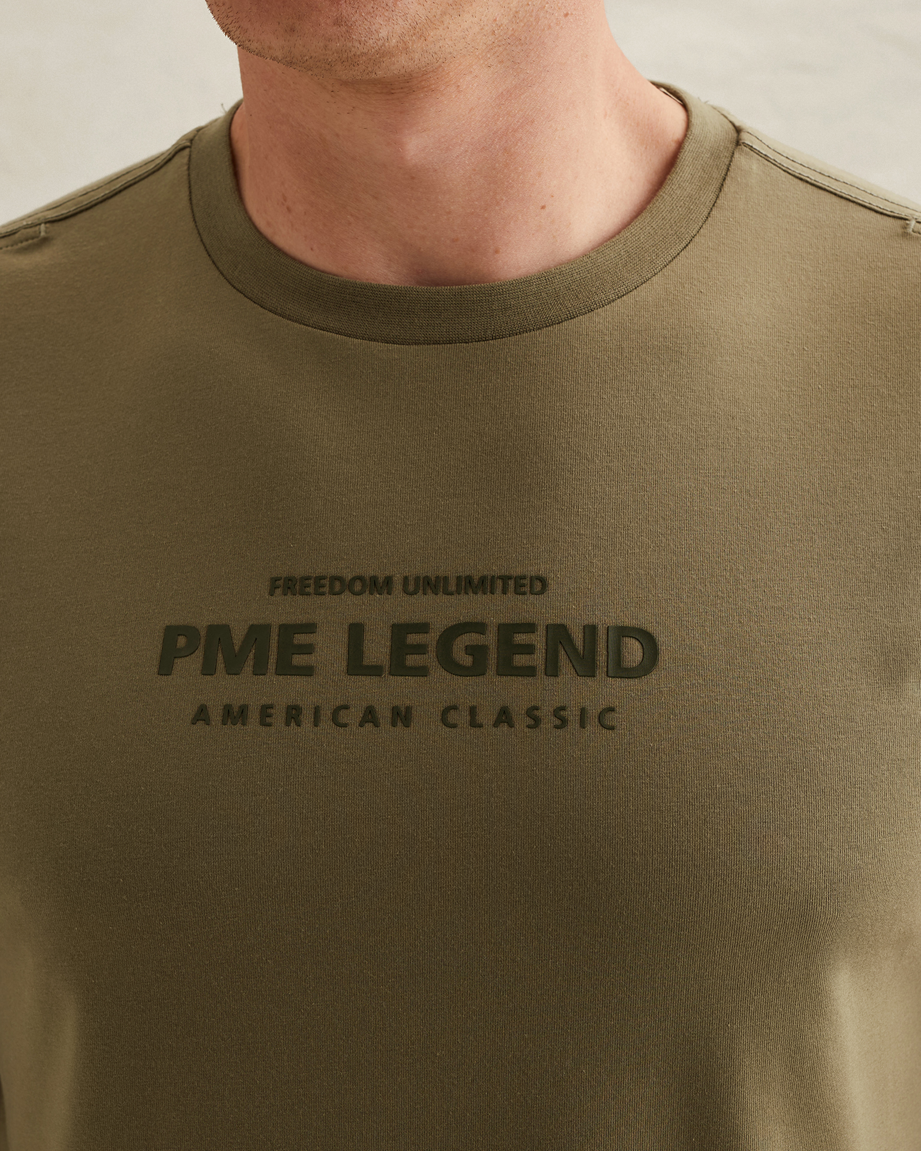 PME Legend T-shirt in a cotton blend with artworkx