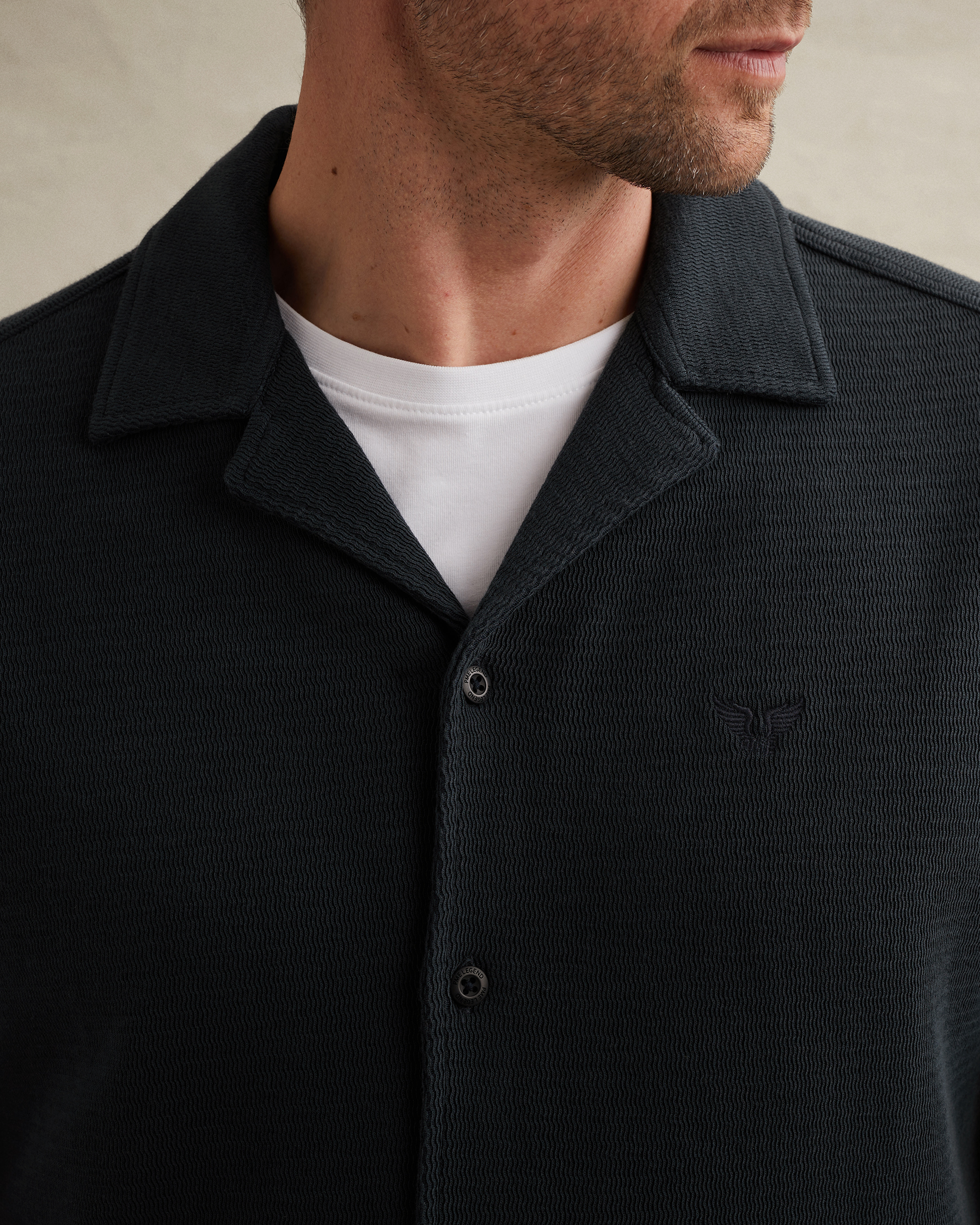 PME Legend Shirt with short sleeves in jerseyx