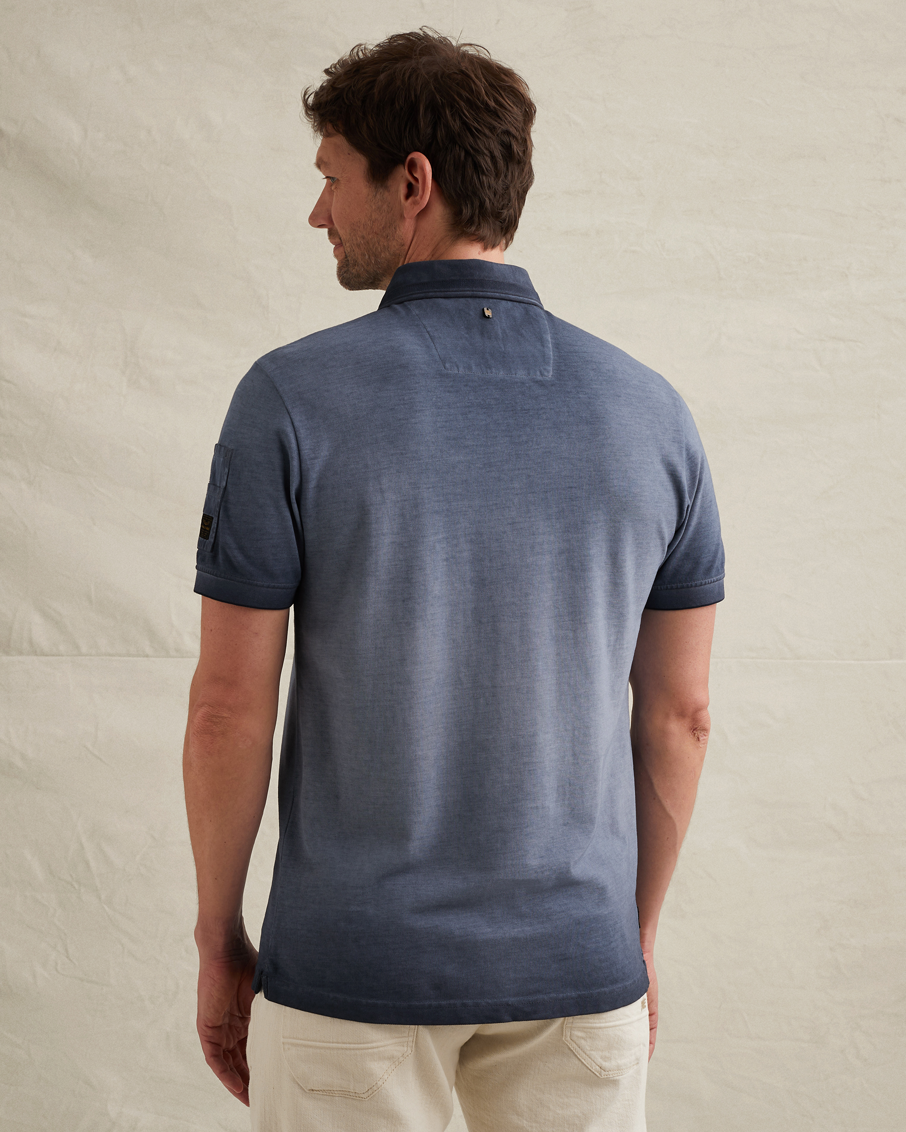 PME Legend Polo shirt in piqué with flight pocketx
