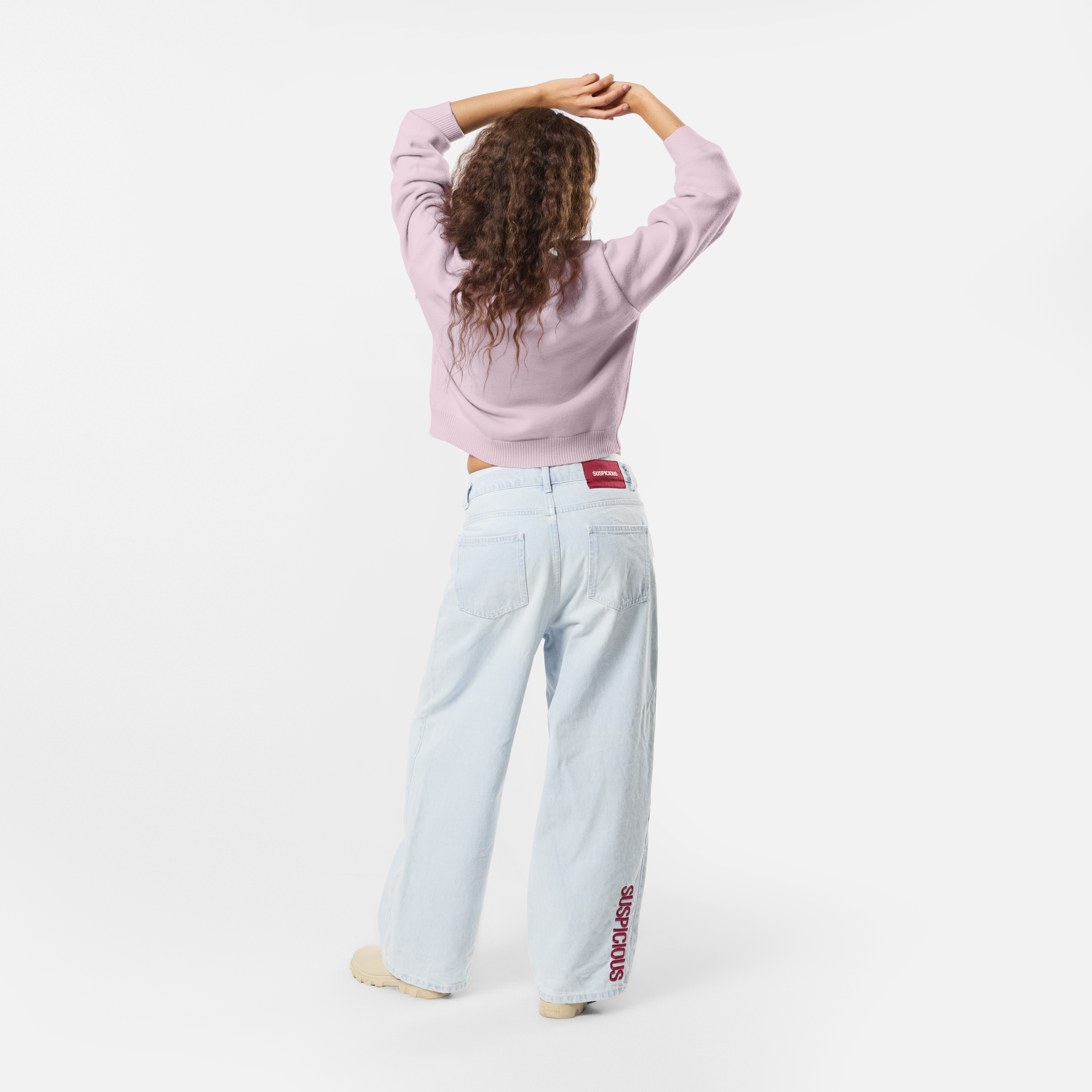 Suspicious Antwerp Winter2 / Core W High Neck Knit - Icy Orchid