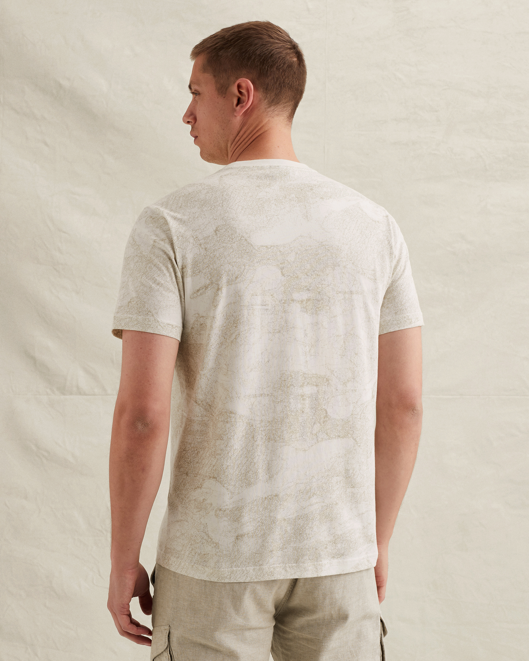 PME Legend T-shirt in soft jersey with allover printx
