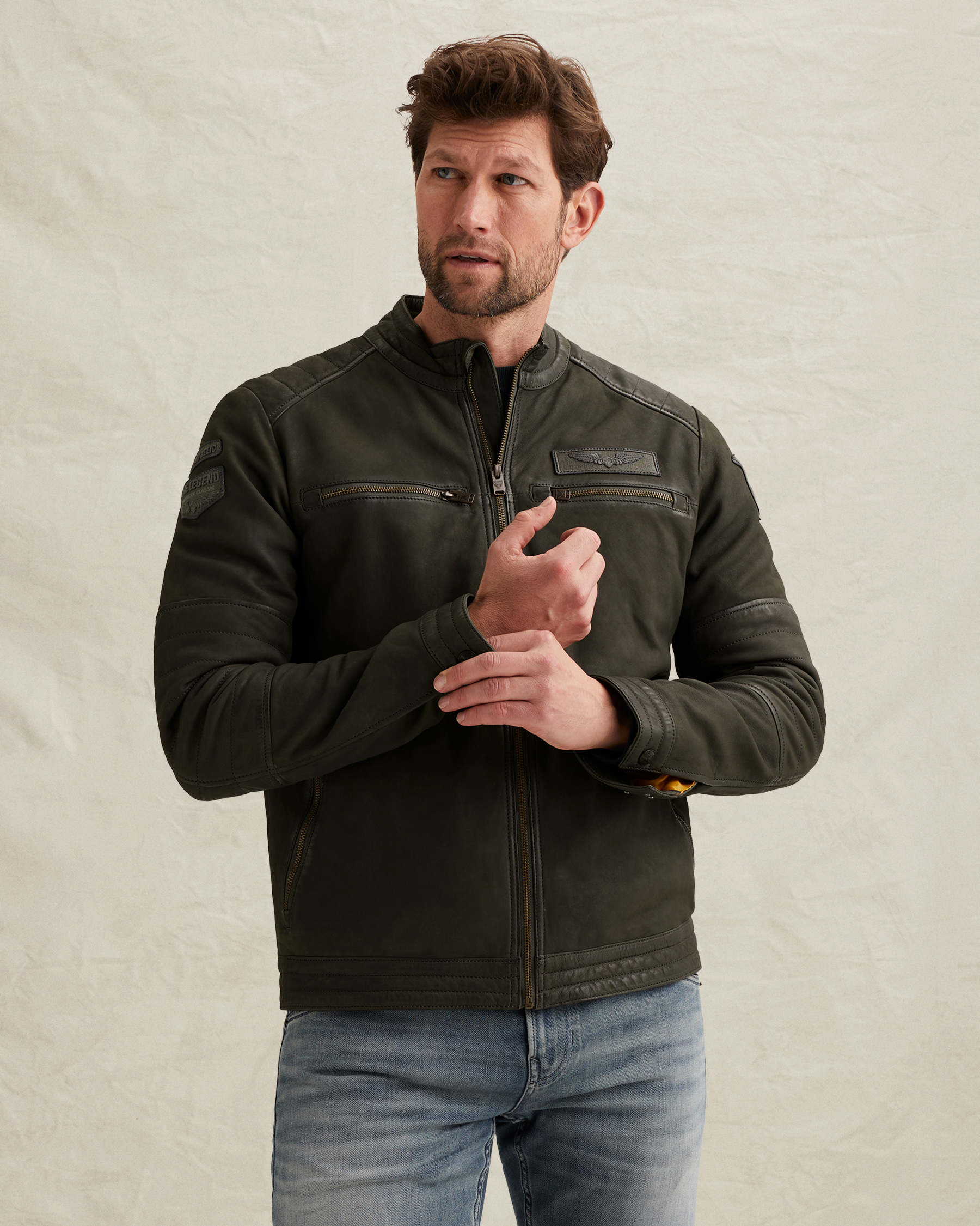 PME Legend Scraper leather jacketx