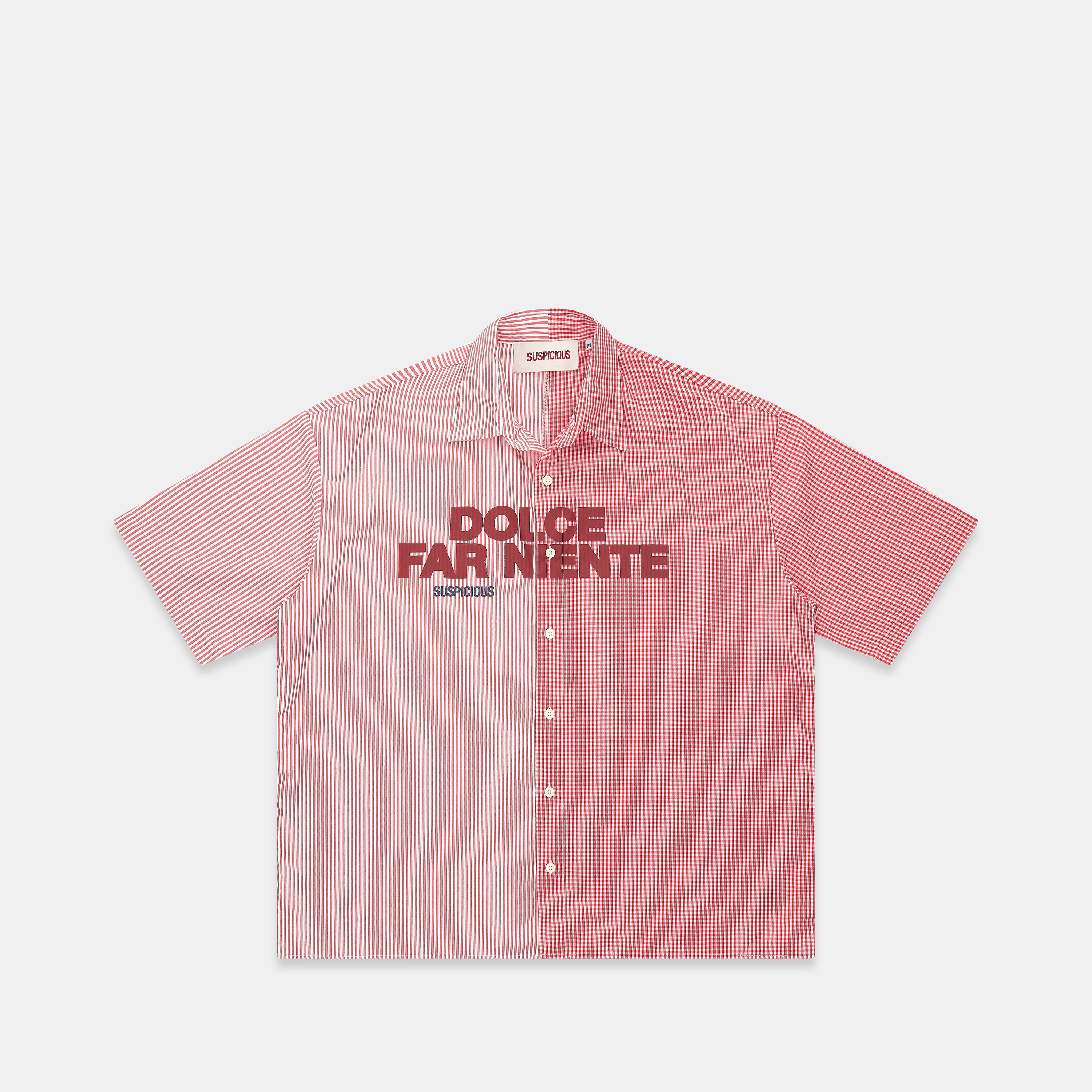 Suspicious Antwerp Buongiorno / Dolce Far Niente Dual Shortsleeve Shirt - Ruby