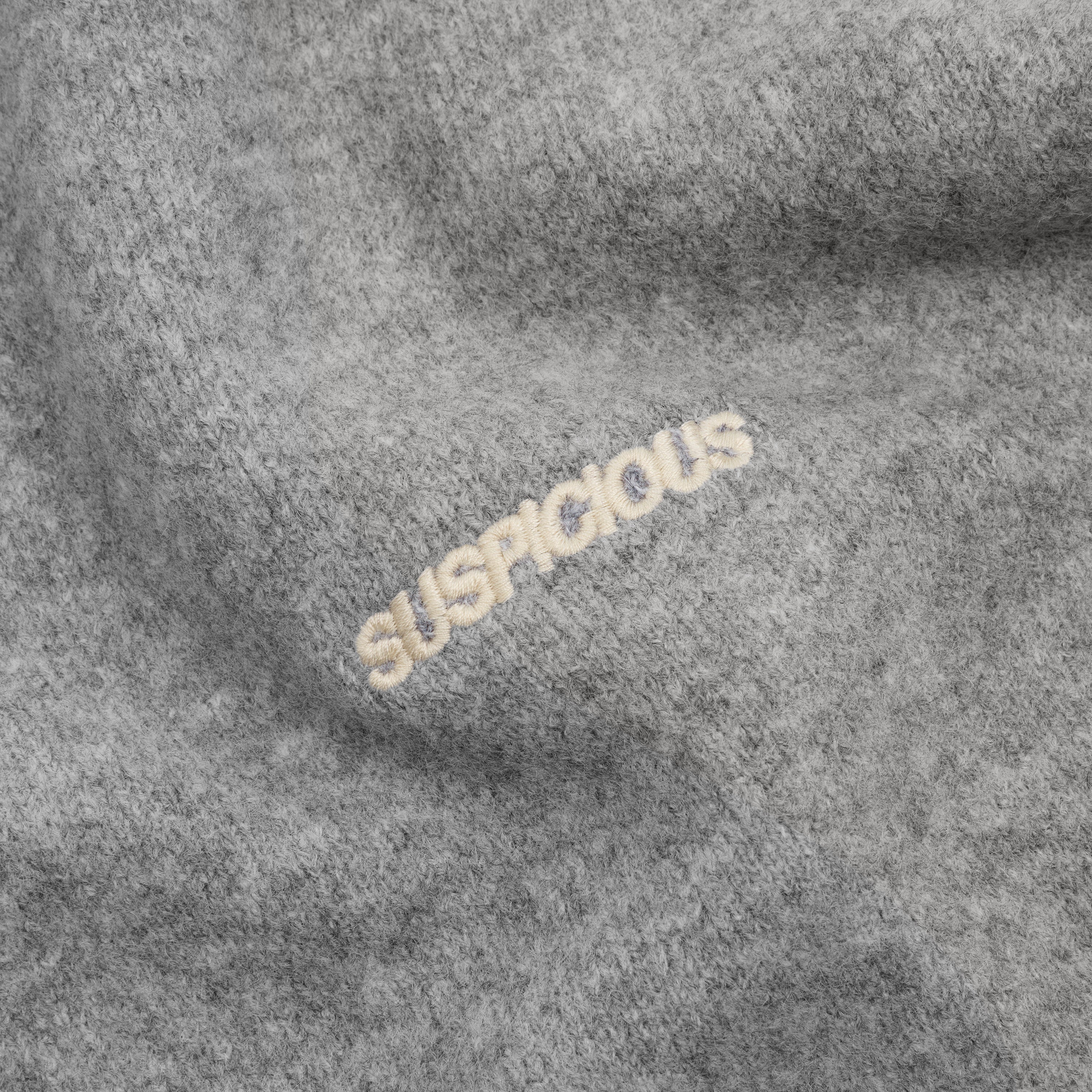 Suspicious Antwerp PL / The SUS Knitted Sweat - Heather Grey