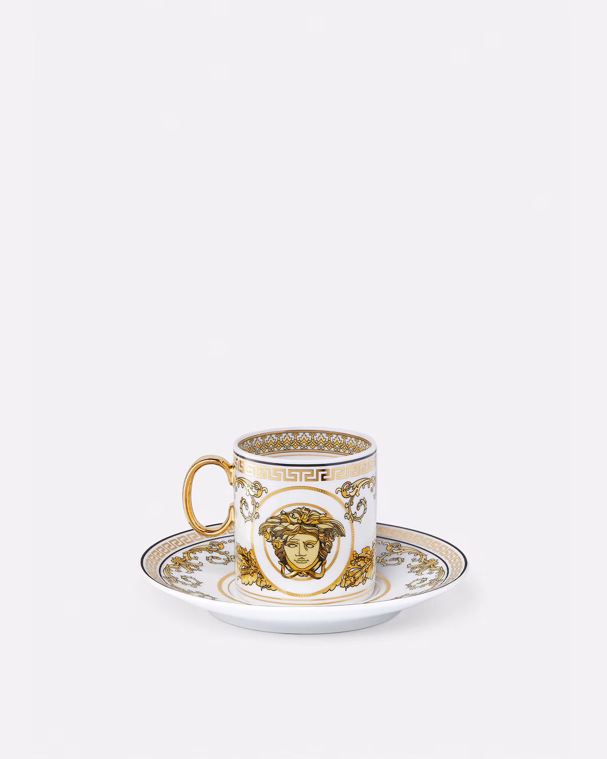 Versace Virtus Gala Espresso Cup & Saucer
