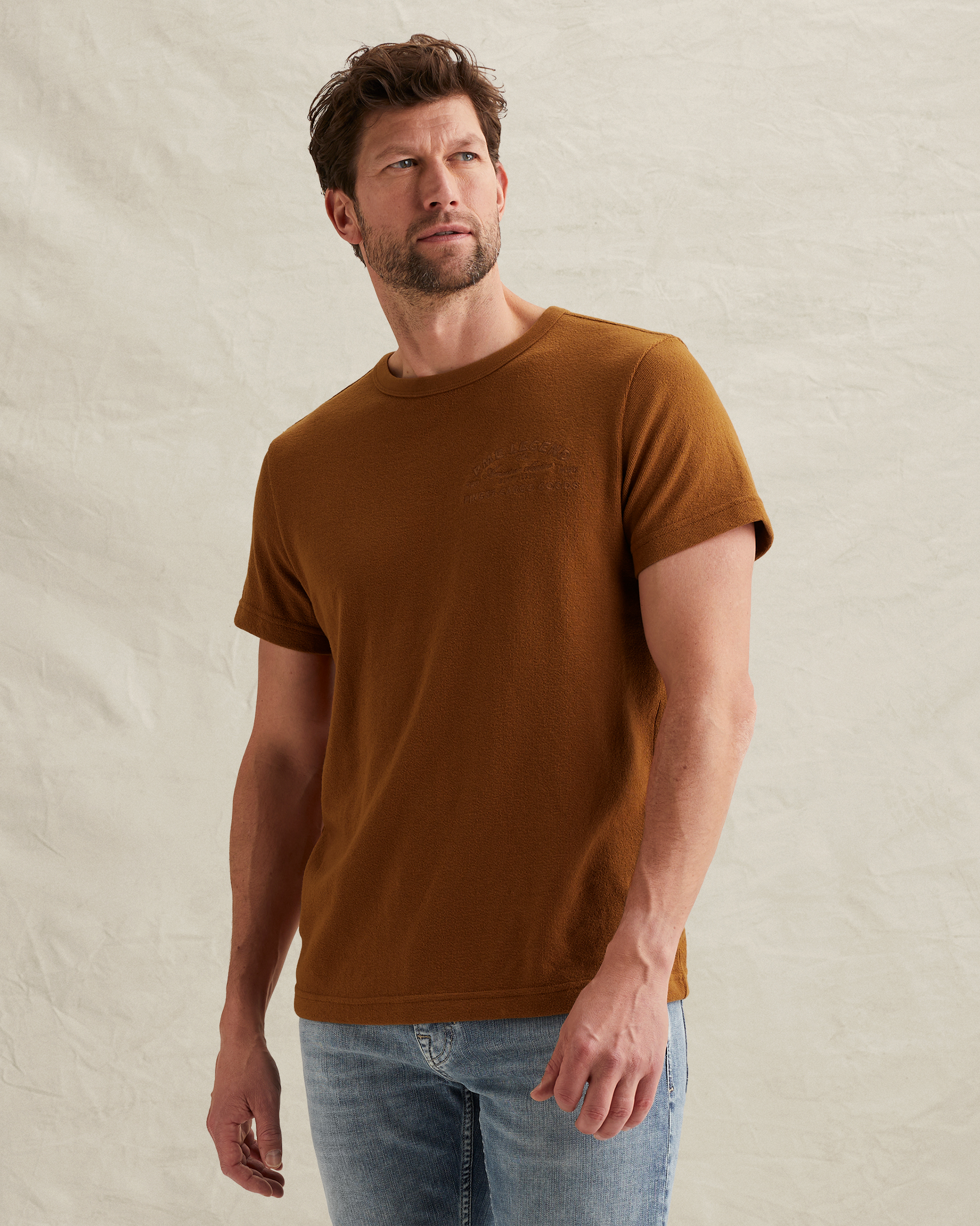 PME Legend T-shirt in slub jersey with printx