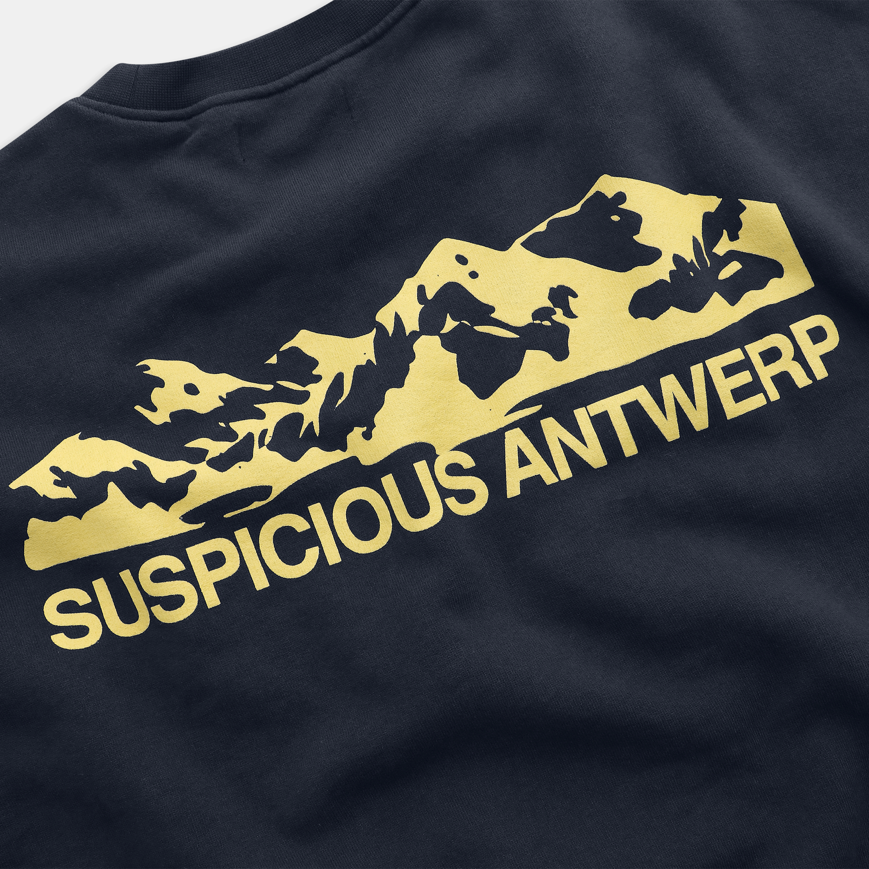 Suspicious Antwerp The Landscape Crewneck - Nightfall
