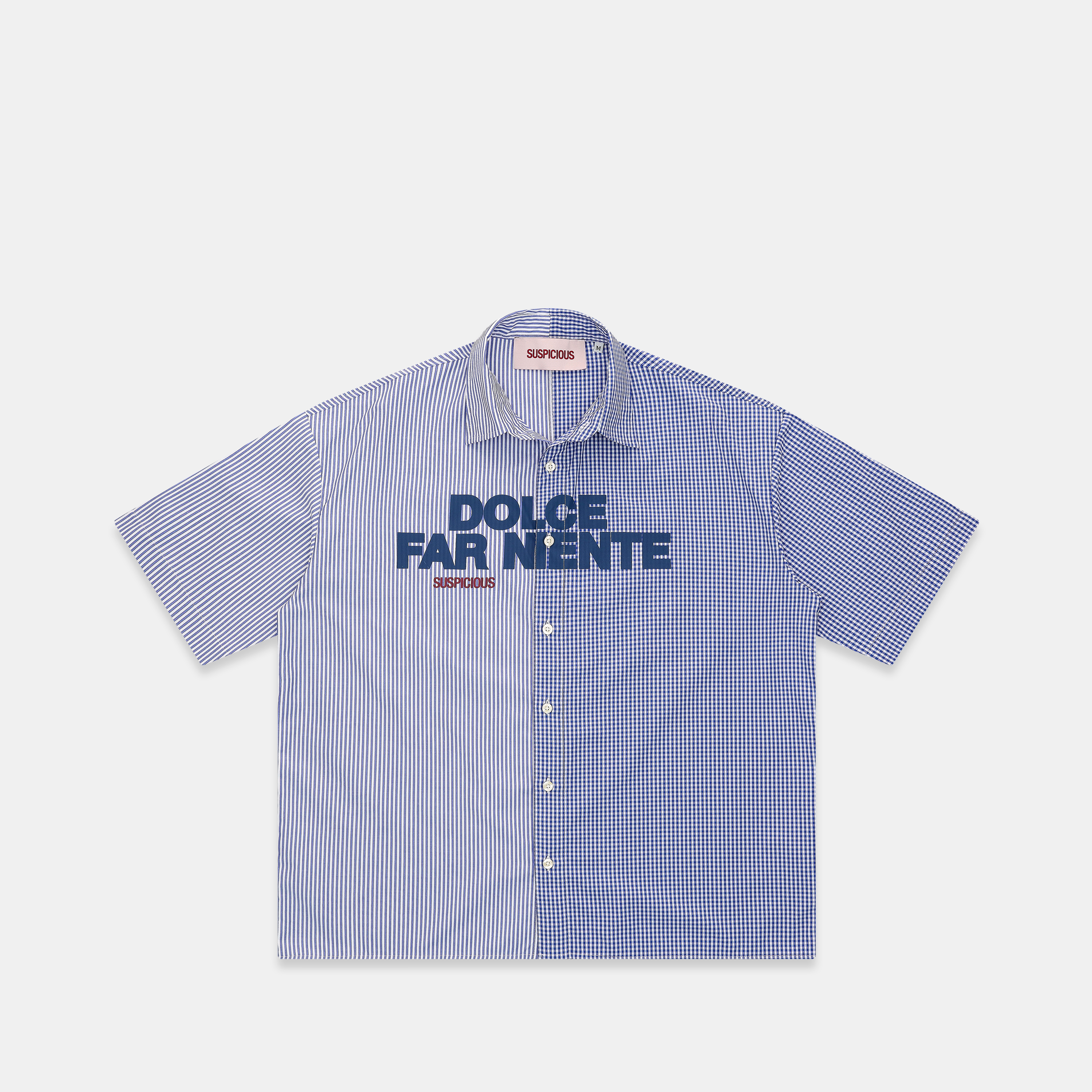 Suspicious Antwerp Buongiorno / Dolce Far Niente Dual Shortsleeve Shirt - Dark Blue