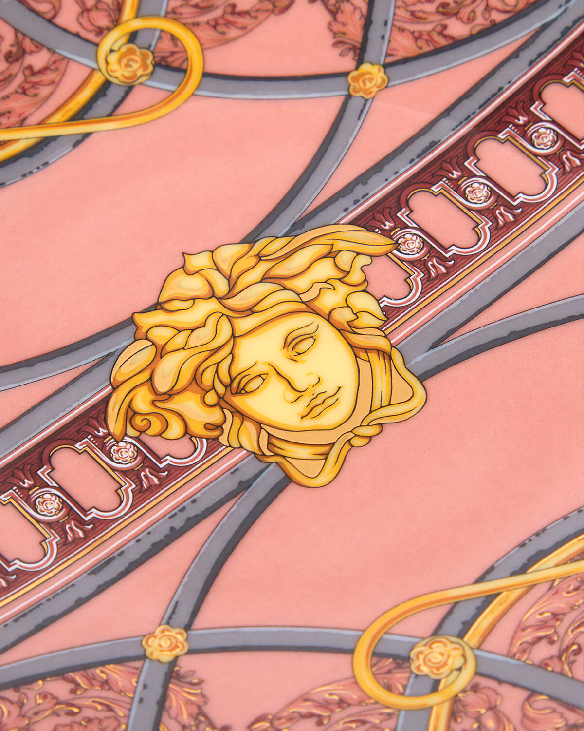 Versace Scala del Palazzo Rosa Plate 17 cm